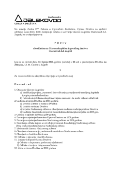 UPRAVA DRU&Scaron;TVA Na temelju članka 277. Zakona