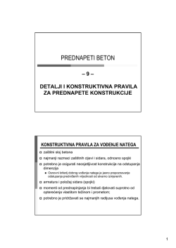 PREDNAPETI BETON