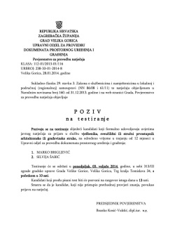 P  O  Z  I  V n a	t e s t i r a nj e