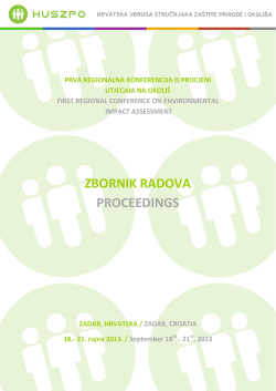 Strate&scaron;ka procjena utjecaja na okoli&scaron;