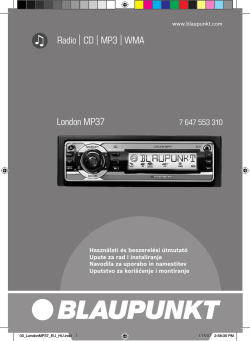 Radio CD MP3 WMA London MP37