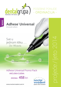 proljeće /ljeto 2014