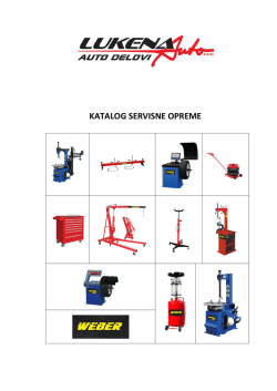 KATALOG SERVISNE OPREME - Lukena-Auto