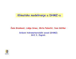 Klimatsko modeliranje u DHMZ-u * Uzbudljivo