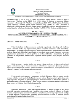 Bosna i Hercegovina Federacija Bosne i