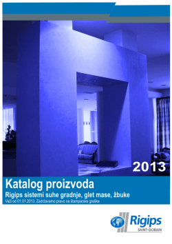 2. Rigips. Ploče