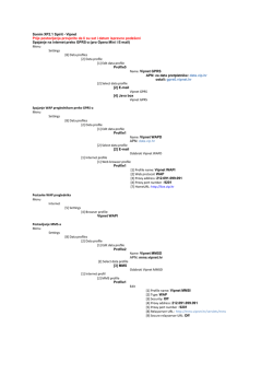 Sonim XP2.1 Spirit - Vipnet Prije postavljanja provjerite da