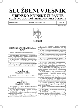 1. PLAN nabave u Općini Ervenik za 2012. godinu