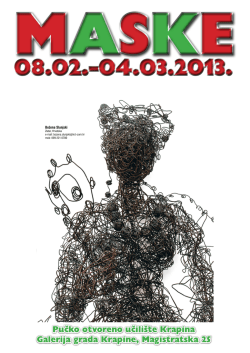 Katalog maski - Pučko otvoreno učili&scaron;te Krapina