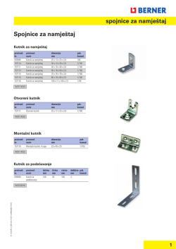 spojnice za namje&scaron;taj Spojnice za namje&scaron;taj