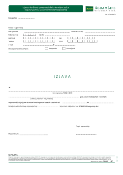 6_04 Izjava o korištenju poreznog izdatka temeljem police ZO za