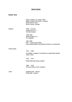 Damir Vuk, član Nadzornog odbora OiV-a