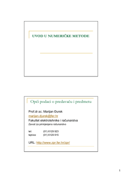 01-Uvod u numeričke metode - hr-HR