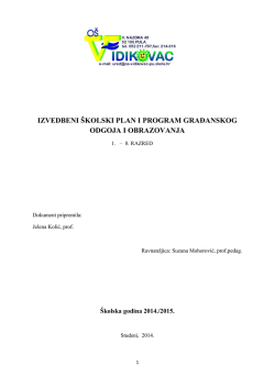 PLAN GOO.pdf - Osnovna škola Vidikovac Pula