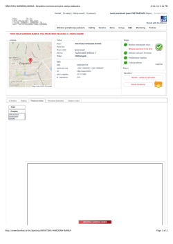 HRVATSKA NARODNA BANKA- besplatna osnovna