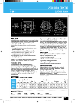 SPECIJALNA OPREMA &ndash; Lučko doo