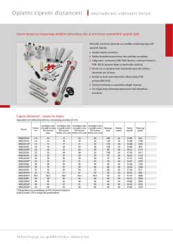 Oplatni cijevni distanceri