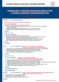 financijska i računovodstvena regulativa u funkciji razvoja