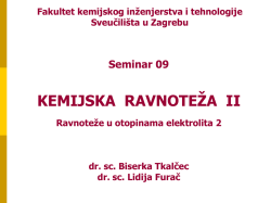 hidroliza soli, puferske otopine