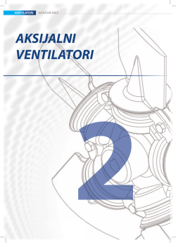 AKSIJALNI VENTILATORI
