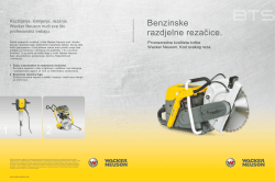 Benzinske rezačice ručne - L.