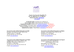 Popis sindikata udruženih u Nezavisne hrvatske sindikate po