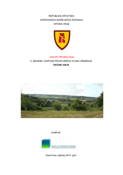 ELABORAT_VIRJE.pdf - Zavod za prostorno uređenje Koprivničko
