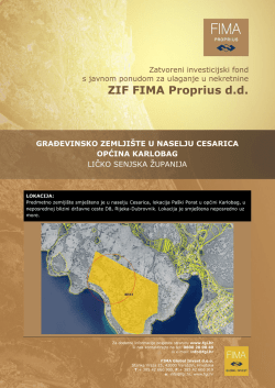 Cesarica - FIMA Global Invest