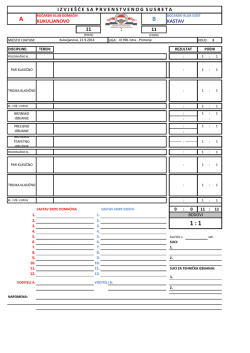 Pogledajte rezultate u PDF formatu