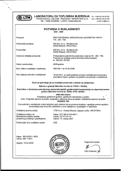 (0)1-65-30-581 POTVRDA 0 SUKLADNOSTI