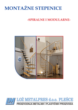 MONTAŽNE STEPENICE