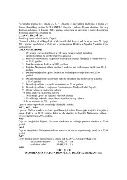 Na temelju članka 277. stavka 2., 3., 4 Zakona o