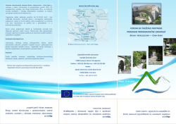 FORUM ZA TRAŽENJE PARTNERA PROGRAM PREKOGRANIČNE