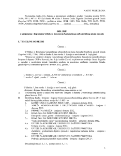 NACRT PRIJEDLOGA Na temelju članka 346. Zakona o