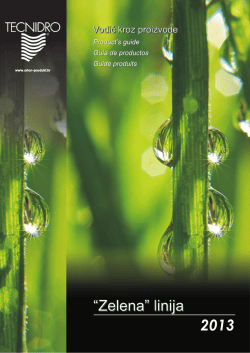 Tecnidro ZELENA linija