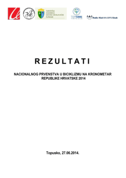 REZULTATI - BK Roda Sisak