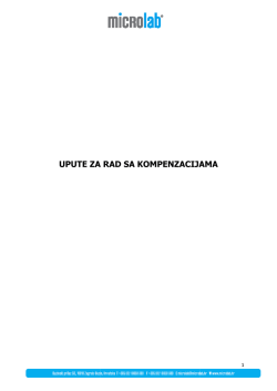 upute za rad sa upute za rad sa kompenzacijama enzacijama