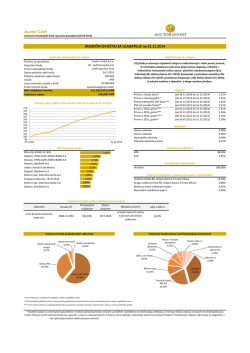 Mjesečni izvje&scaron;taj