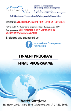 sljedećem linku - Dru&scaron;tvo za osteoporozu u FBiH