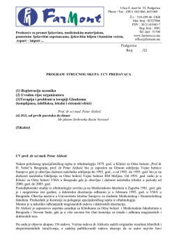 (3)Terapija i problemi u terapiji Glaukoma