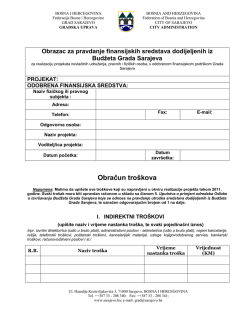 Obračun tro&scaron;kova