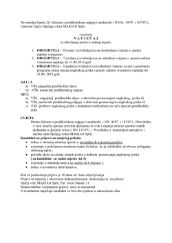 DJEČJI VRTIĆ MARJAN - Dječji vrtić "Radost"