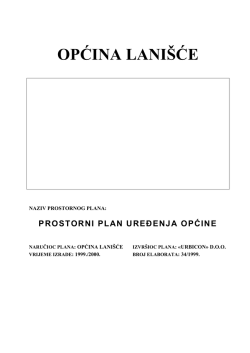 Prostorni plan uređenja općine