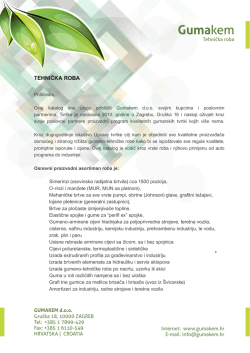 Gumakem - Rubber Products