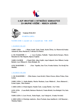 C program regija Sjever 2013