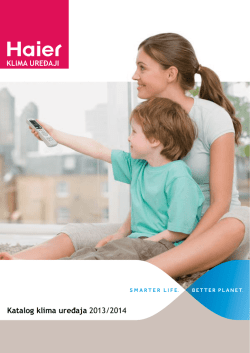 Katalog klima uređaja 2013/2014