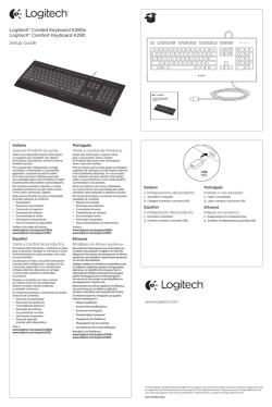 Logitech&reg; Corded Keyboard K280e Logitech&reg; Comfort Keyboard