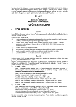 Odluka o izmjenama i dopuna PPU Općine