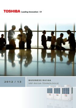 BUSINESS R410A VRF-R410A-TEHNOLOGIJE