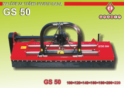 MALČER ZA TE&Scaron;KE UVJETE RADA GS 50 100